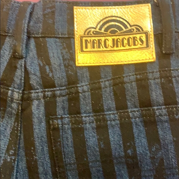 Marc Jacobs jeans blue with black stripe BNWT - Picture 4 of 5